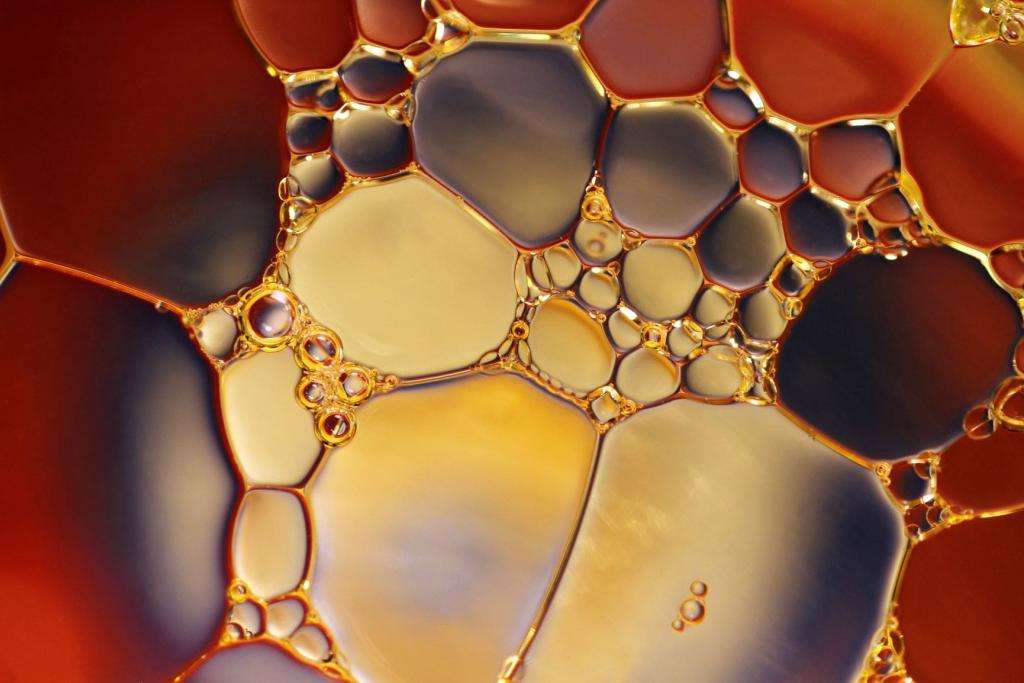 Bubbles chemistry colour